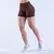 Imagem do Calções Fitness Plissado Cintura Baixa Leggings Esportivos.