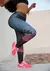 Imagem do Legging Fitness Estampa Magro Elasticidade De Cintura Alta .