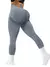 Calça Legging com Recortes Cintura Alta Feminina, Calças Stretch Peach Butt. - comprar online