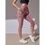 Calça Legging Com Recortes Com Bolsos Laterais, Cintura Alta,Projeto Novo - comprar online