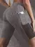 Bermuda Fitness Com Bolsos Laterais Cintura Alta Hip Lift . na internet