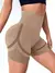 Short Fitness Canelado de Cintura Alta Shorts de Treino Fitness Yoga Elevador . - LOJA PRIME
