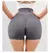 Calça fitness de três pontos para mulheres, elástico para levantar o quadril, - comprar online