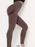 Calça Legging com Recortes Cintura Alta Feminina, Calças Stretch Peach Butt. - LOJA PRIME