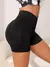 Short Fitness Canelado Com Bolsos Laterais - loja online