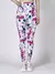 Legging Fitness Estampa, Floral De Cintura Alta Branca. - comprar online