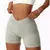 Short Fitness Esportivas Com Cintura Alta e Cintura Alta, tricotados.