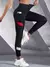 Legging Fitness Com Bolsos Laterais, Controle Abdominal, Leggings de Treino. - loja online