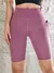 Bermuda Fitness Com Bolsos Laterais Cintura Alta Hip Lift . na internet