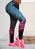 Legging Fitness Estampa Magro Elasticidade De Cintura Alta . - comprar online