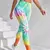Legging Fitness Estampa Esportivas Tie Dye Com Impressão 3D