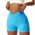 Short Fitness Esportivas Com Cintura Alta e Cintura Alta, tricotados.