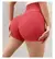 Calça fitness de três pontos para mulheres, elástico para levantar o quadril,