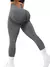 Calça Legging com Recortes Cintura Alta Feminina, Calças Stretch Peach Butt. - LOJA PRIME