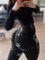 Legging Fitness Estampa Costura de Cintura Altas, Tie-Dye, Calças STretch Pêssego. - loja online