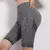 Short Fitness Treino Elástico, Cintura Alta, controle de Barriga,Ruched Booty.