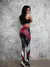 Calça Legging com Recortes Cintura Alta, Calças Elásticas Finas. - LOJA PRIME