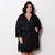 Robe Plus Size super confortável com detalhes em renda - Use Tacy Intimus