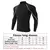 Camiseta de Compressão Masculina Camisa Esportiva de Manga Longa, Treino Fitness, Tops de Jogging, na internet