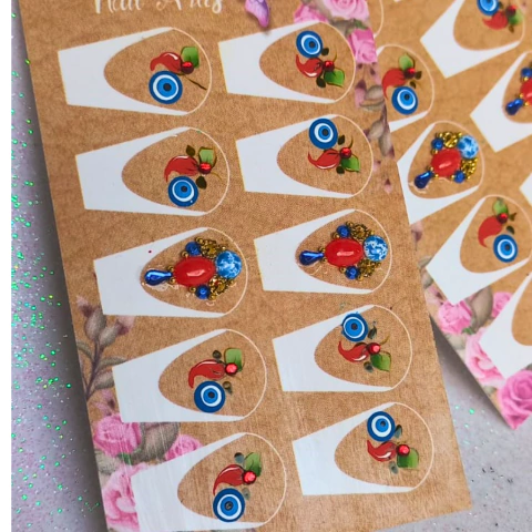 JM09 , 5 Pares com olho grego