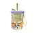Vaso vidrio para hacer te + sorbete. - comprar online