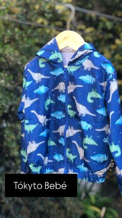 CAMPERA LIVIANA DINOS BEBÉ INTERIOR DE ALGODÓN - Tokyto