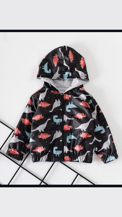 CAMPERA LIVIANA DINOS BEBÉ INTERIOR DE ALGODÓN - comprar online