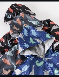 CAMPERA LIVIANA DINOS BEBÉ INTERIOR DE ALGODÓN - tienda online