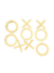 jogo da velha em mdf 3mm natural passa tempo perfeito!!! - comprar online