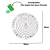 Mandala Oração de São Francisco em MDF 30 cm natural na internet