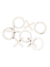 jogo da velha em mdf 3mm branco passa tempo perfeito!!! - comprar online