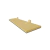 Prateleira Simples Natural 80X20 cm Com Suporte Em Mdf
