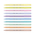 Marcador Escolar Pinto Pastel x 10 - comprar online