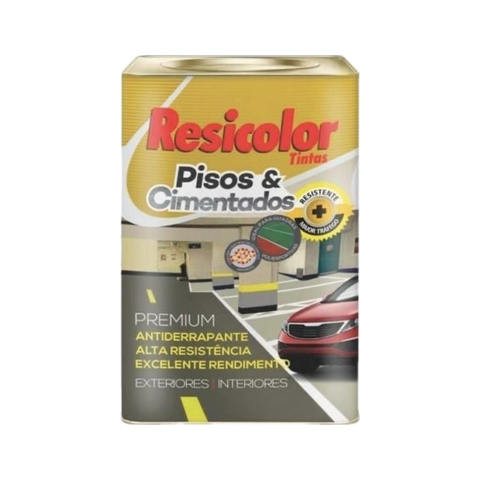 Tinta Piso Acetinado Resicolor Premium