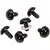 Ojitos de seguridad N10 negro x 12unidades - comprar online