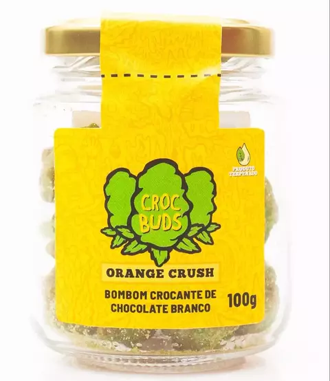 Chocolate Croc Buds Orange Crush 100g