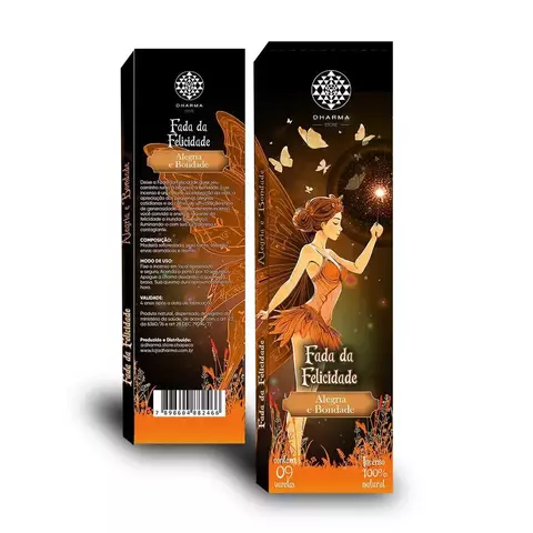 Incenso Dharma Fada da Felicidade - Alegria e Bondade