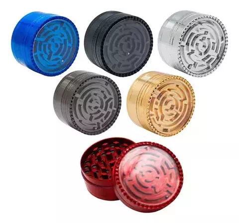 Dichavador Metal Labirinto (3 partes) - Ref 0293