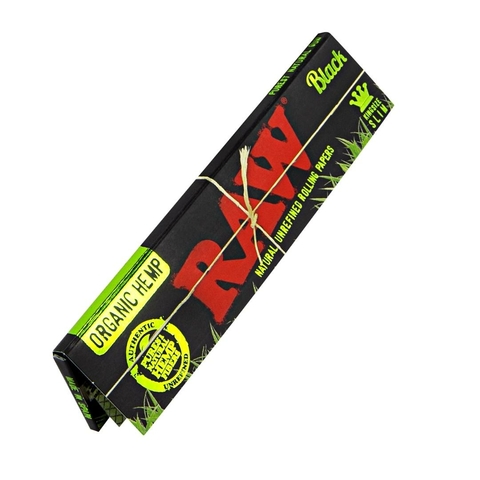 Seda King Size RAW Black Organic Hemp