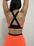 Top Bella Laranja com Preto - comprar online