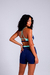 Top Ligia Menta com Marinho - comprar online
