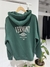 Buzo Belmon verde con capucha - comprar online