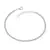 Pulseira Prata Riviera Cristal Redonda 3mm 17+3cm Extensor - Cód: 11174 - comprar online