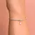 Berloque Ponto de Luz Zircônia Rosa 5mm - Cód: 9098 - comprar online