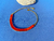 Pulseira baguete laranja