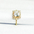 Anel cristal G cravejado - comprar online