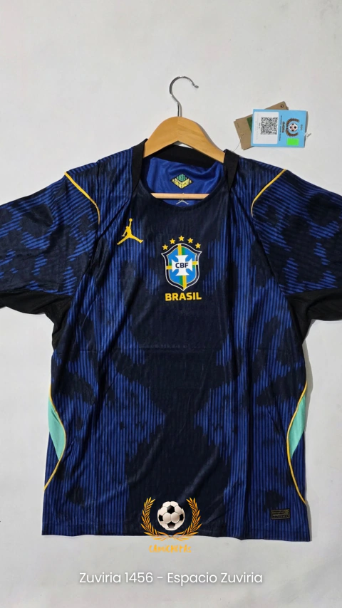 CAMISETA SELECCION DE BRASIL - SUPLENTE - AÑO 2025-2026 - PLAYER