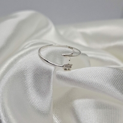 Anel Flecha - Ajustável - Prata 925 - Silver Shine - Prata 925