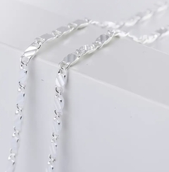 Imagem do Corrente Masculina Prata 925 Legítima 60cm