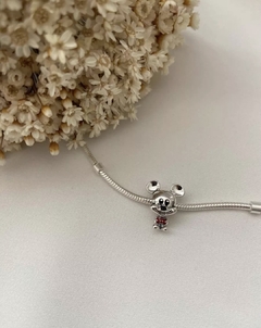 Berloque Mickey Baby Em Prata 925 - Silver Shine - Prata 925